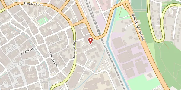 Karte der Umgebung von Prinz-Eugen-Weg 17, 88400 Biberach an der Riß