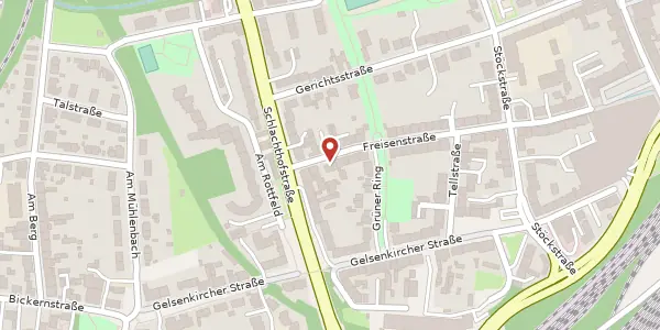 Karte der Umgebung von Freisenstr. 49, 44649 Herne