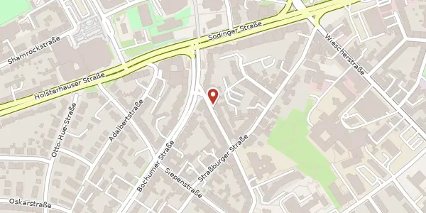 Karte der Umgebung von Altenhöfener Str. 3, 44623 Herne