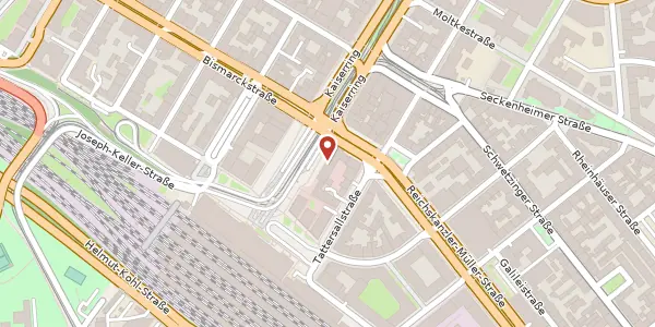 Karte der Umgebung von Kaiserring 14-16, 68161 Mannheim