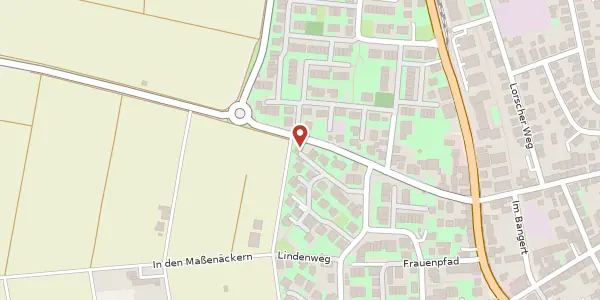 Karte der Umgebung von Ahornweg 27a, 69221 Dossenheim