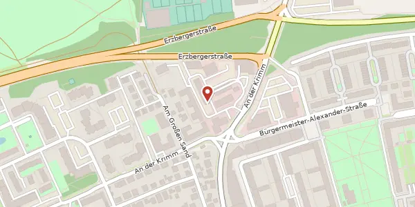 Karte der Umgebung von An der Krimm 21, 55124 Mainz