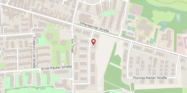Karte der Umgebung von Anny-Schlemm-Str. 3, 63263 Neu-Isenburg