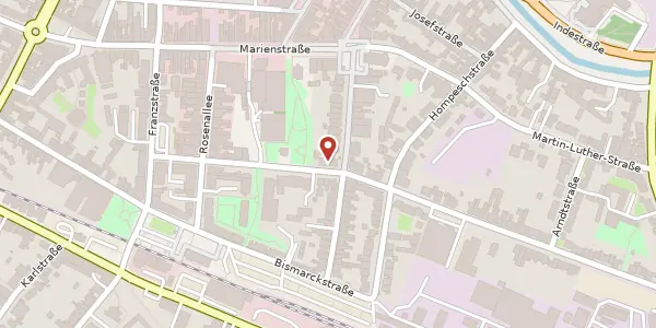 Karte der Umgebung von Kaiserstraße 15, 52249 Eschweiler