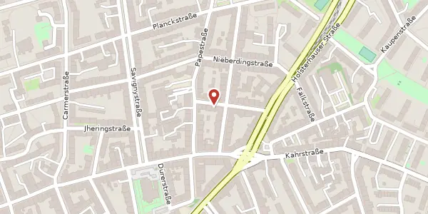 Karte der Umgebung von Feuerbachstr. 9, 45147 Essen