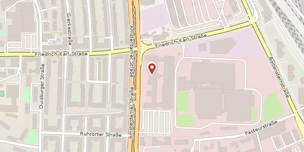Karte der Umgebung von Amsterdamer Str. 192, 50735 Köln