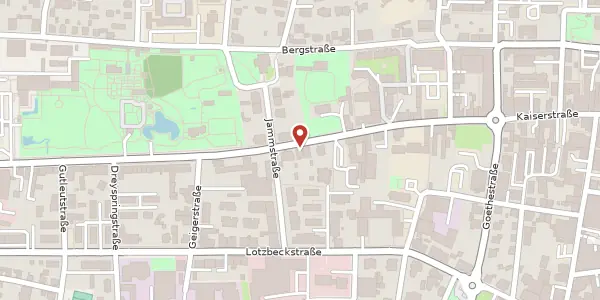 Karte der Umgebung von Kaiserstraße 76, 77933 Lahr