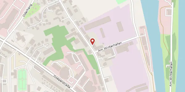 Karte der Umgebung von Herbert-Jensch-Str. 16, 15234 Frankfurt (Oder)