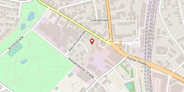 Karte der Umgebung von Anna-Klein-Str. 3, 91126 Schwabach