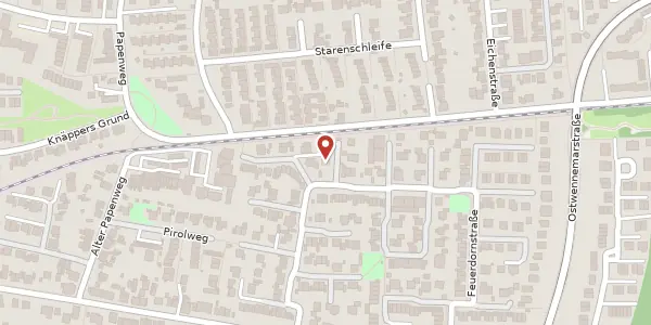 Karte der Umgebung von Feuerdornstr. 103, 59071 Hamm