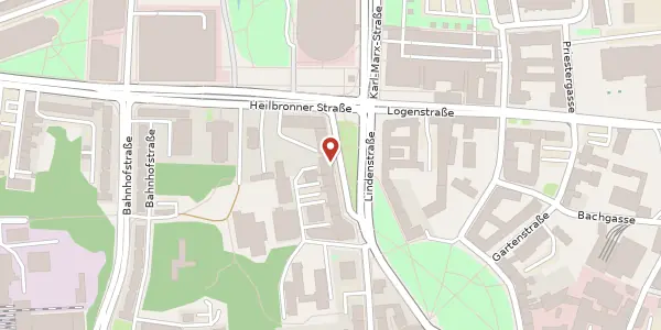 Karte der Umgebung von Zehmeplatz 14, 15230 Frankfurt