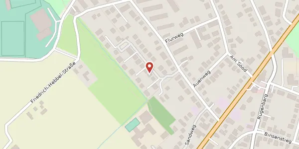 Karte der Umgebung von Lessingstraße 11, 22848 Norderstedt