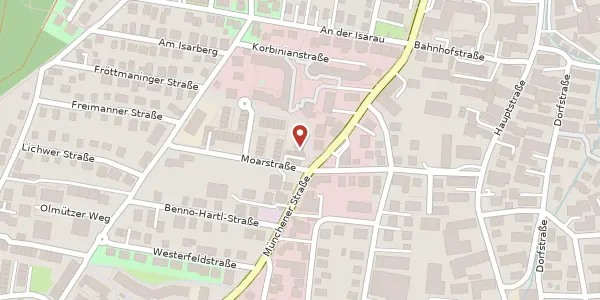 Karte der Umgebung von Moarstr. 14, 85737 Ismaning