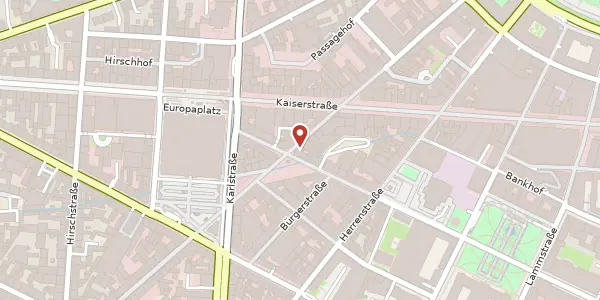 Karte der Umgebung von Waldstrasse 53, 76133 Karlsruhe