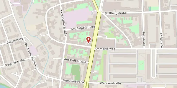 Karte der Umgebung von Magdeburger Allee 155, 99086 Erfurt