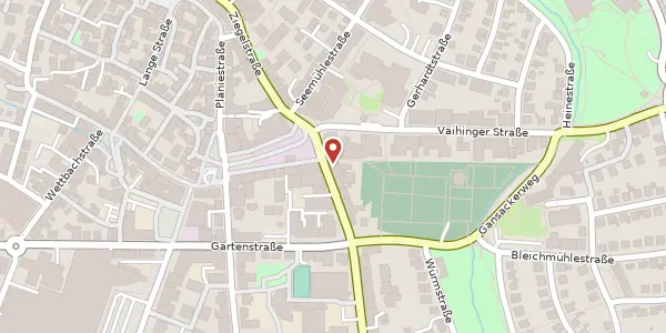 Karte der Umgebung von Böblinger Straße 1, 71065 Sindelfingen