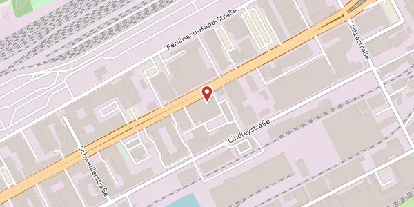 Karte der Umgebung von Hanauer Landstr. 196a, 60314 Frankfurt