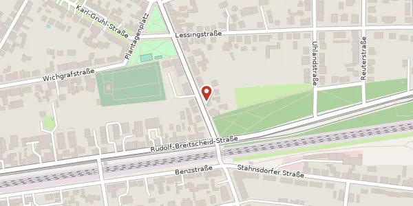 Karte der Umgebung von Plantagenstraße 4, 14482 Potsdam