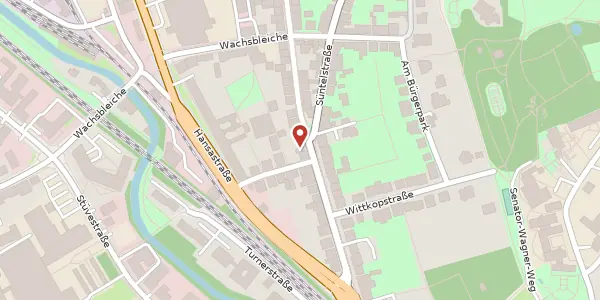 Karte der Umgebung von Bramscher Str. 33 A, 49088 Osnabrück