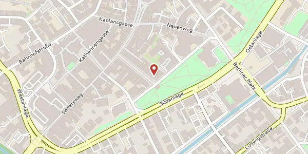 Karte der Umgebung von Plockstr. 13, 35390 Gießen
