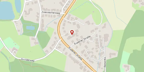 Karte der Umgebung von Eupener Str. 295, 52076 Aachen