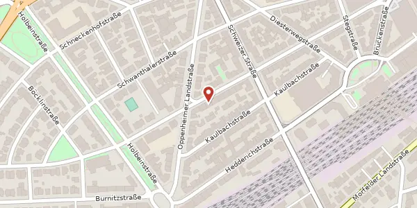 Karte der Umgebung von Textorstr. 99, 60596 Frankfurt