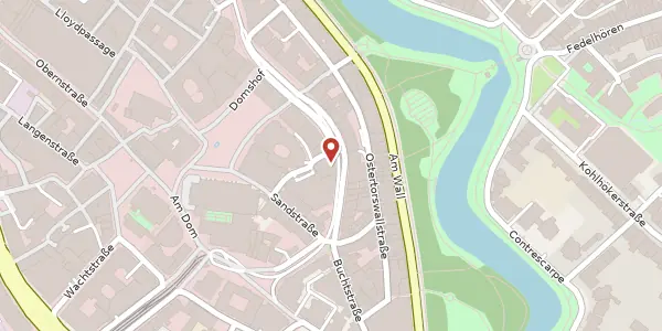 Karte der Umgebung von Violenstr. 12, 28195 Bremen
