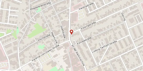 Karte der Umgebung von Saerbecker Str. 2 a, 48268 Greven