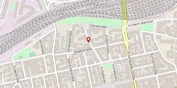 Karte der Umgebung von Karl-Bröger-Str. 26, 90459 Nürnberg