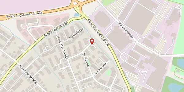 Karte der Umgebung von Im Blankert 22, 53229 Bonn