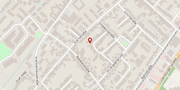 Karte der Umgebung von Diepenbroichstr. 20, 50354 Hürth