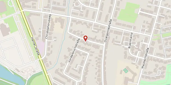 Karte der Umgebung von Kreymühlenweg 18, 45659 Recklinghausen