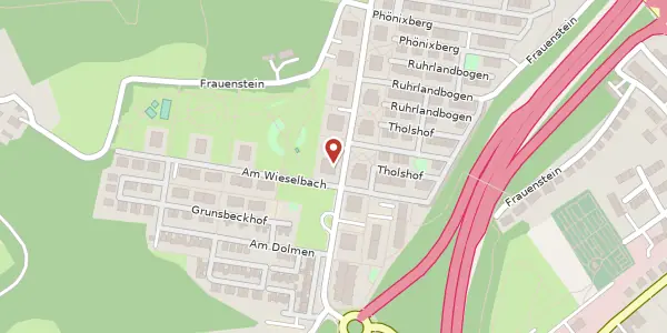 Karte der Umgebung von Dilldorfer Allee 15, 45257 Essen