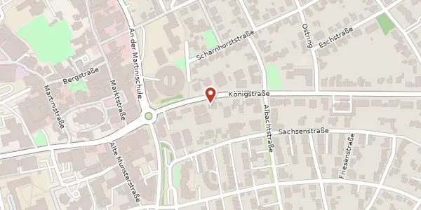 Karte der Umgebung von Königstr. 14 a, 48268 Greven