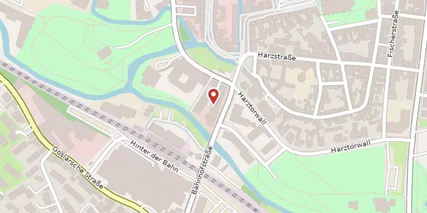 Karte der Umgebung von Bahnhofstraße 3, 38300 Wolfenbüttel