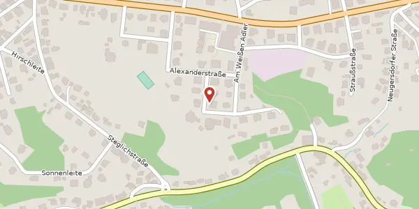 Karte der Umgebung von Preußstraße 5, 01324 Dresden