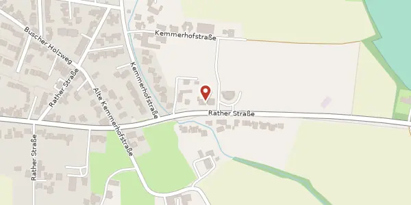 Karte der Umgebung von Rather Str. 124, 47802 Krefeld