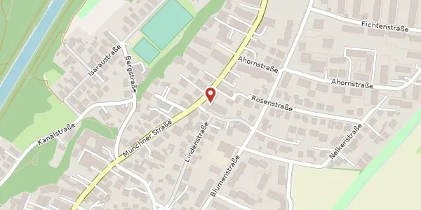 Karte der Umgebung von Münchner Str. 110, 85774 Unterföhring