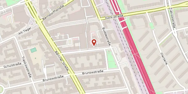 Karte der Umgebung von Grußdorfstraße 3, 13507 Berlin