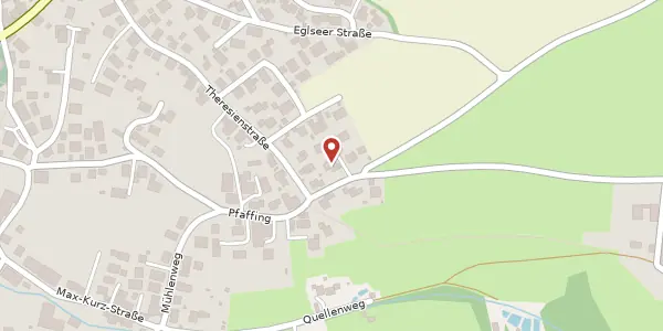 Karte der Umgebung von Pfaffing 11, 83339 Chieming