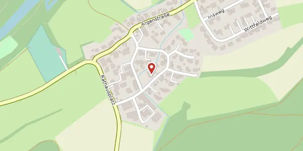 Karte der Umgebung von Haldenweg 4, 88069 Tettnang