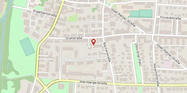 Karte der Umgebung von Bäckerstr. 34F, 81241 München