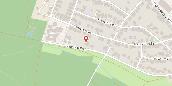 Karte der Umgebung von Altenhöfer Weg 57, 61440 Oberursel