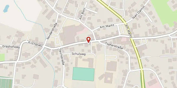 Karte der Umgebung von Hauptstraße 18, 25782 Tellingstedt