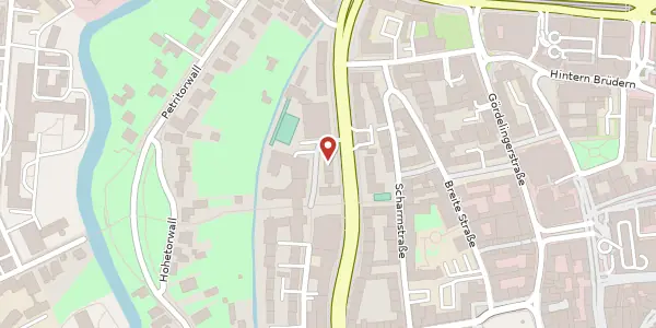 Karte der Umgebung von Güldenstraße 37 A, 38100 Braunschweig