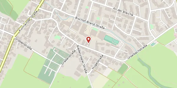 Karte der Umgebung von Urselbachstr. 34e, 61440 Oberursel