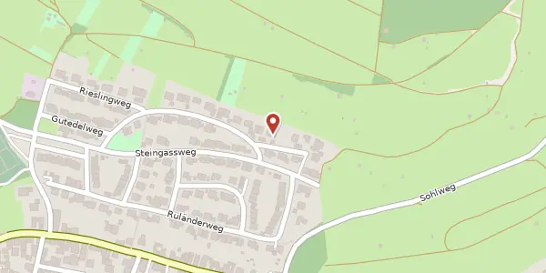 Karte der Umgebung von Burgunderweg 21, 76356 Weingarten (Baden)