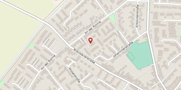 Karte der Umgebung von Pontinusweg 13, 50859 Köln