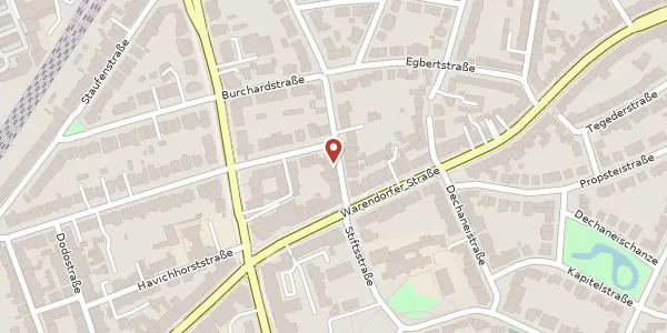 Karte der Umgebung von Kirchstr. 56, 48145 Münster