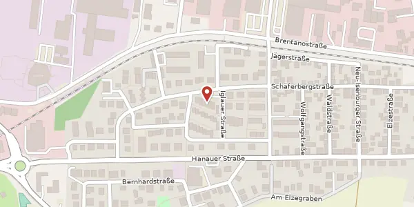 Karte der Umgebung von Iglauer Str. 6B, 63755 Alzenau